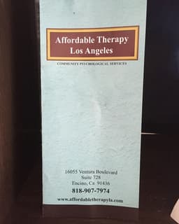 Affordable Therapy Los Angeles
